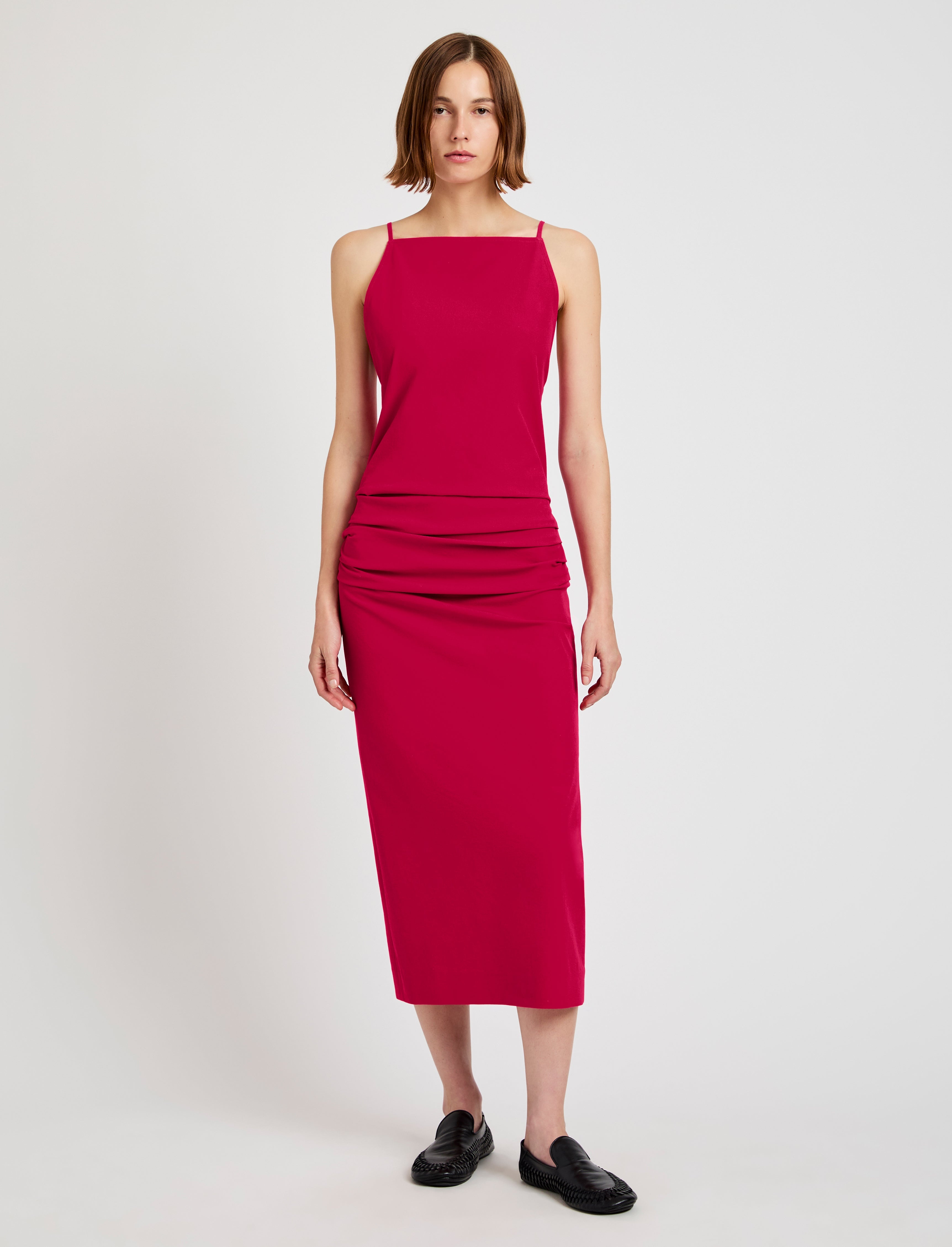 Priya Dress in Bi-Stretch Cotton Nylon - 2