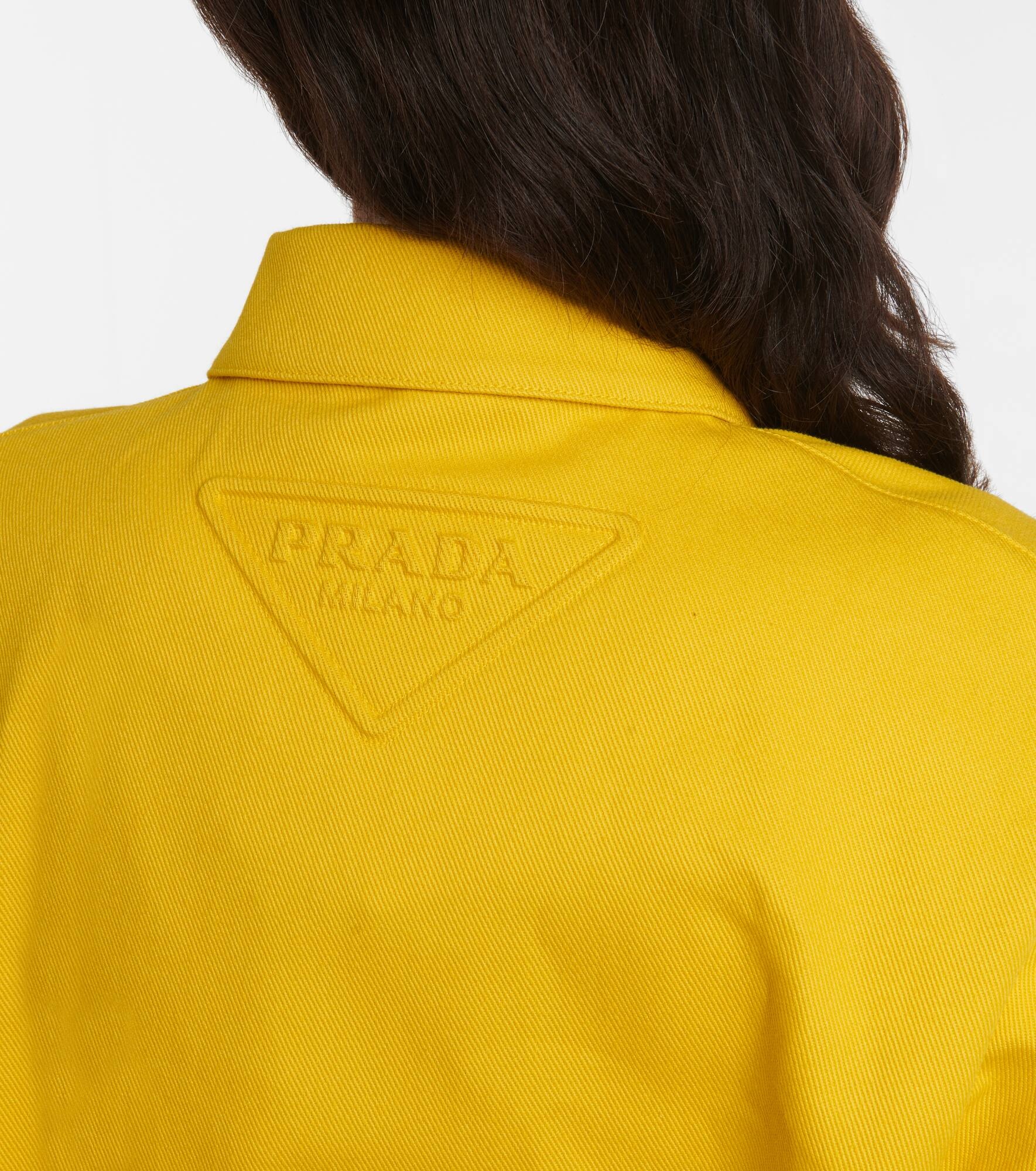 Oversized cotton twill jacket - 5