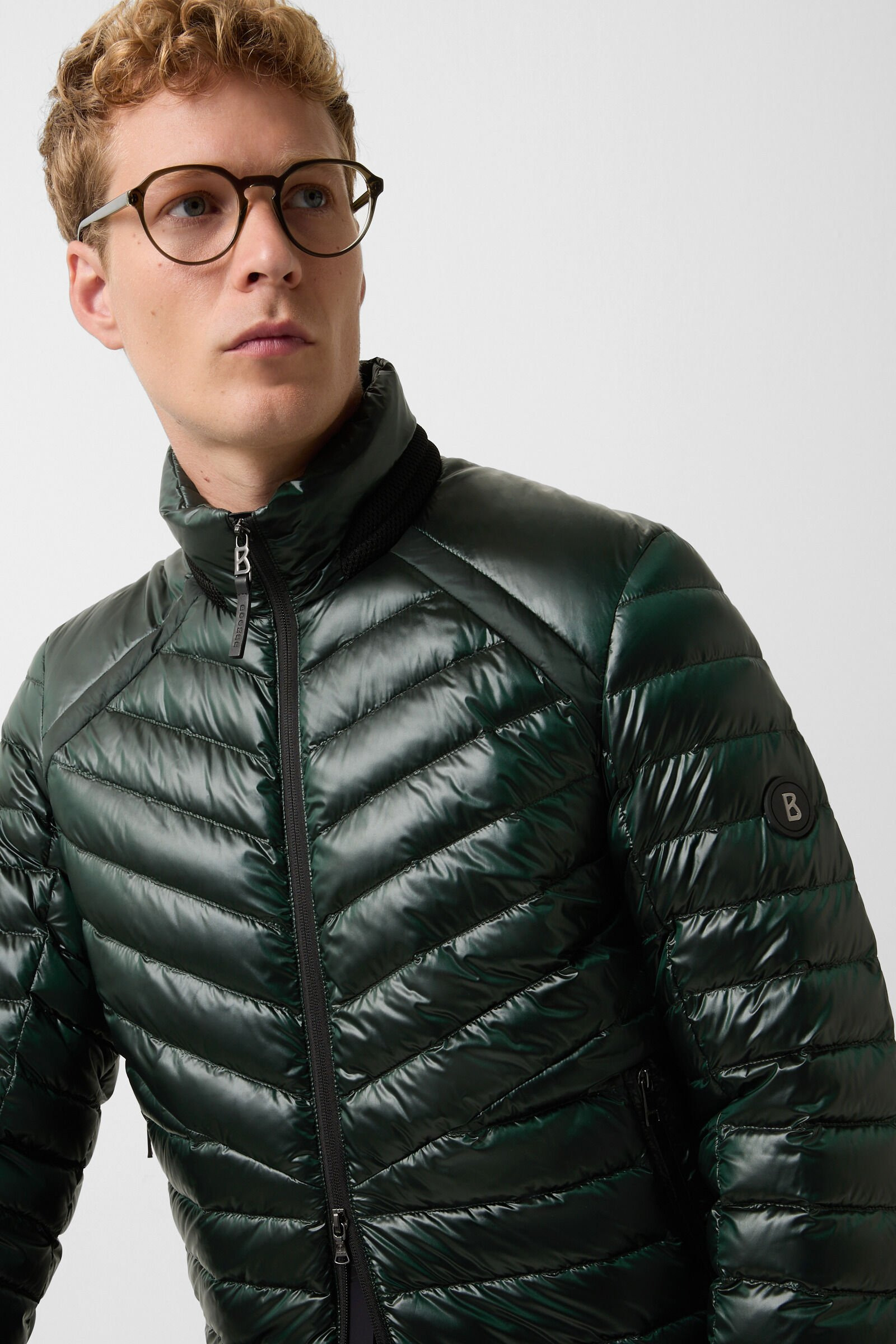 Liman quilted jacket in Dark green - 5