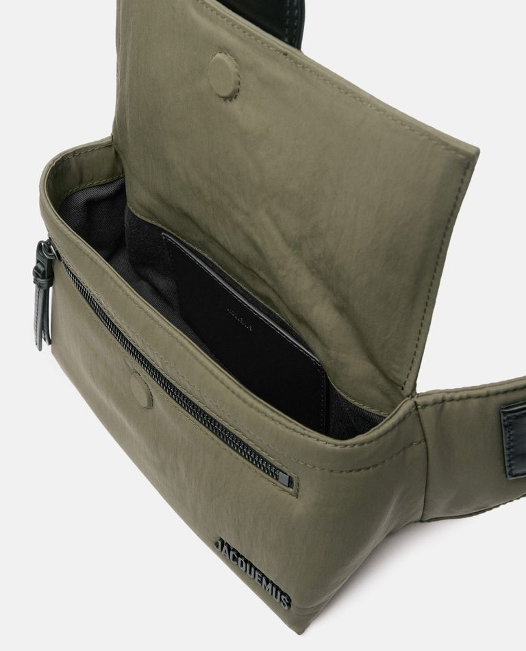 JACQUEMUS LA BANANE BAMBINO COTTON BELT BAG biffi REVERSIBLE