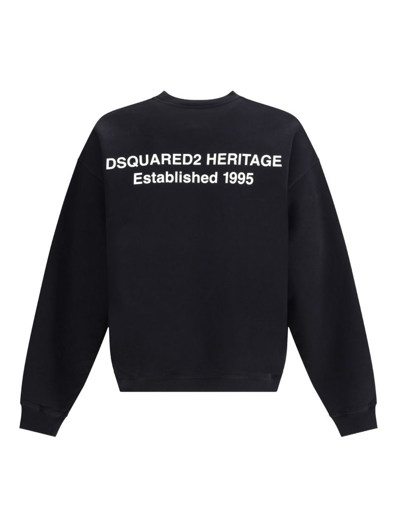 logo-print crew-neck sweatshirt 1