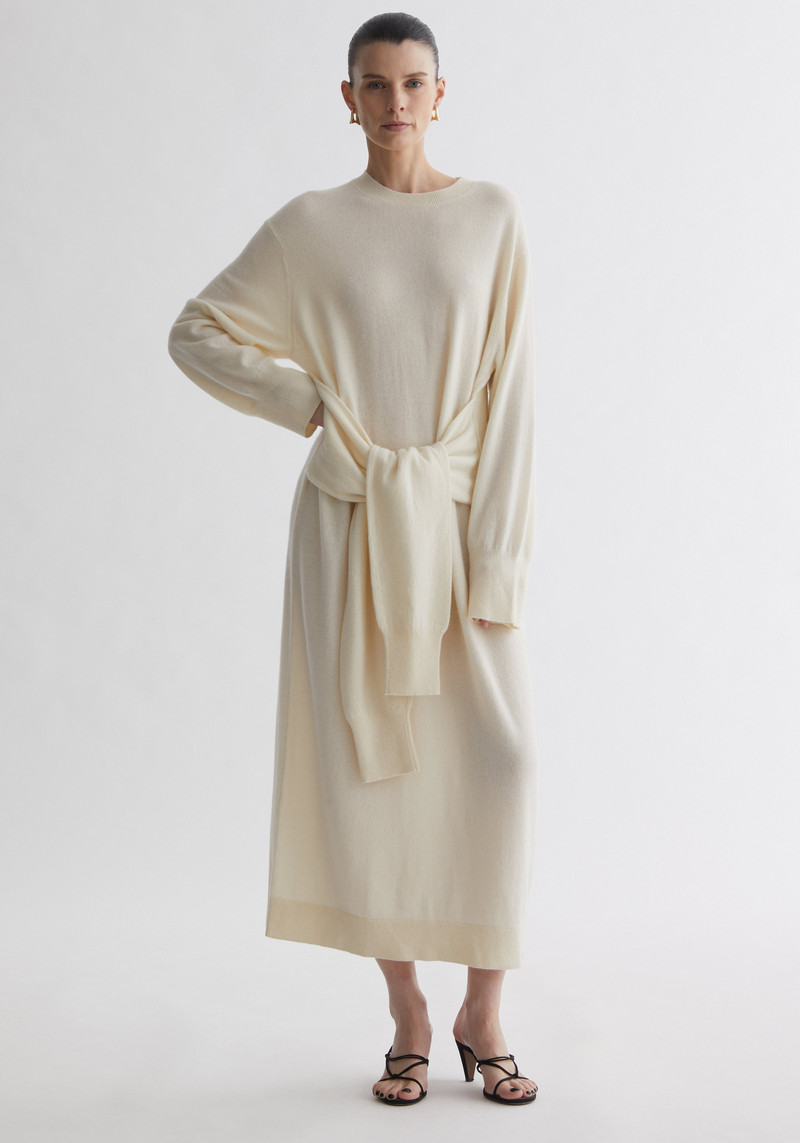 EASE Cashmere blend sweater maxi dress 1