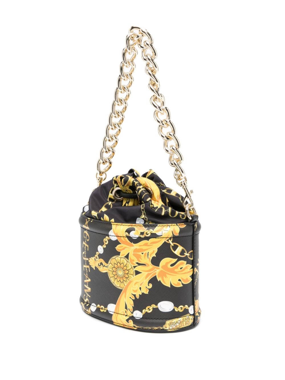 baroque-buckle bucket bag - 3