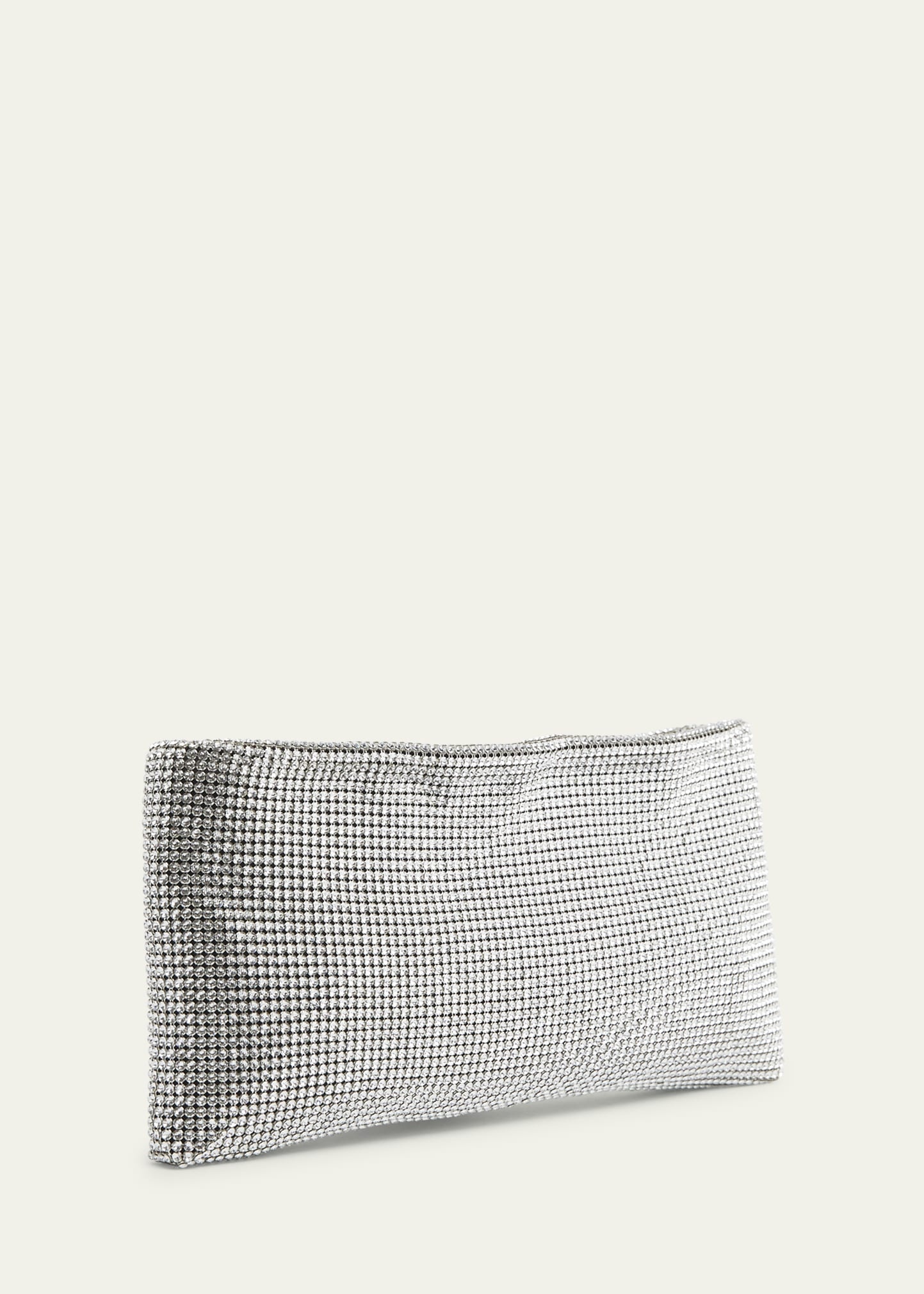 Maykimay Mesh Crystal Pouch Clutch Bag - 2