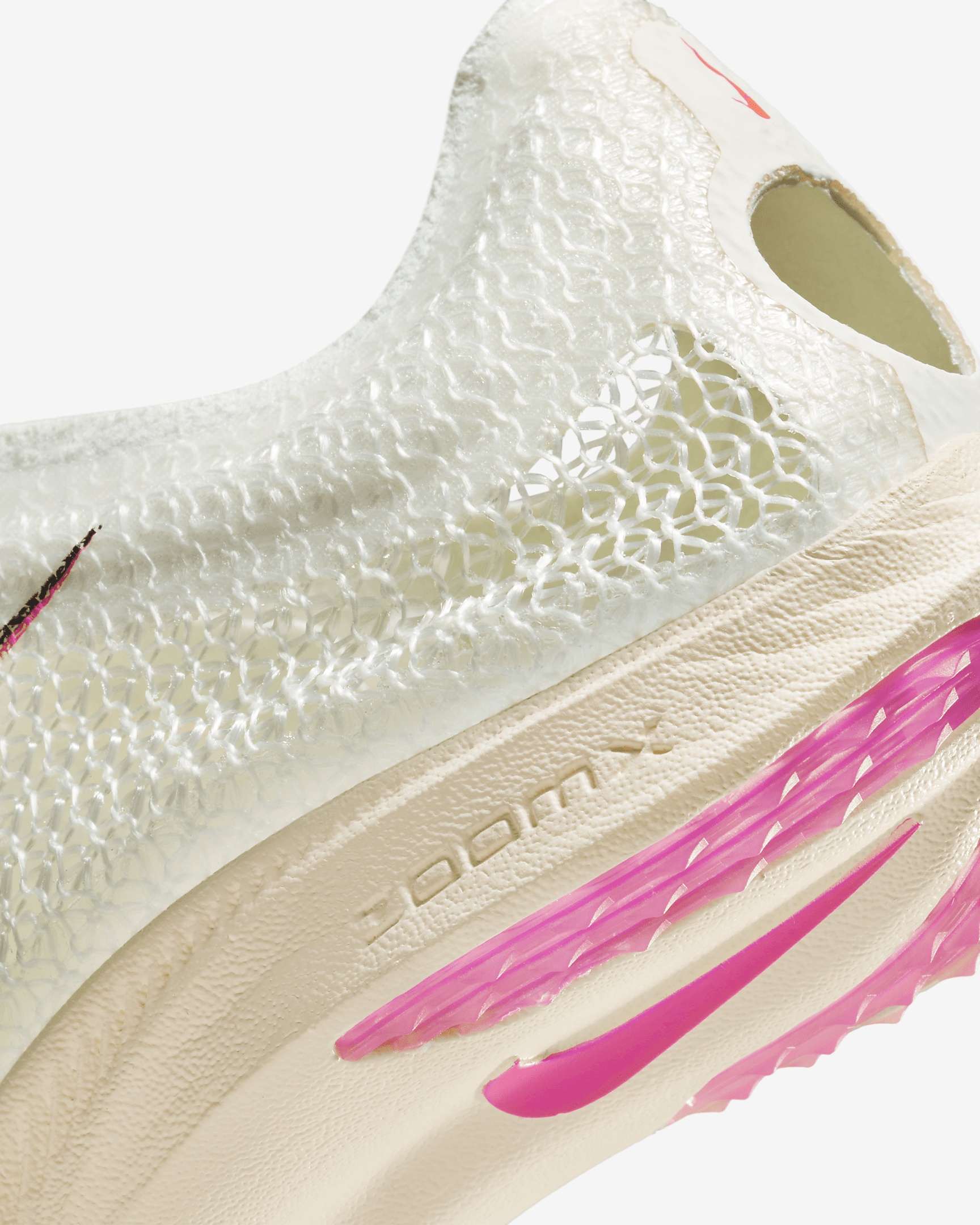Nike Zoom Victory “Distance” Track & Field Spikes - Sail/Fierce Pink Distance Track Spikes | Performance Running Outfitters main image 2