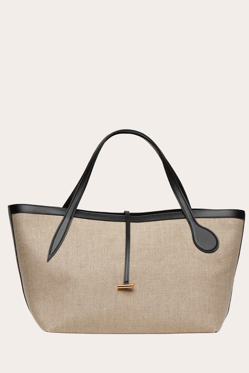 ZIP PENNE TOTE CANVAS 1