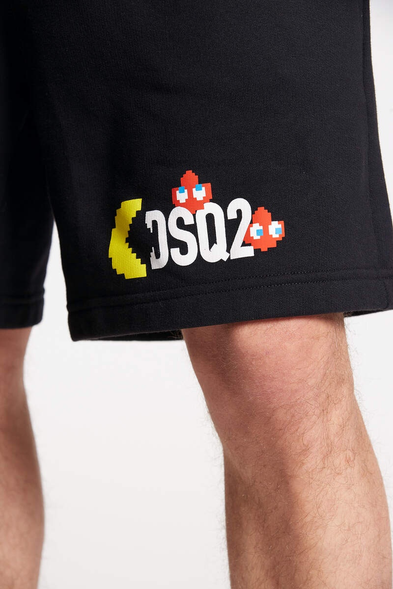 PAC-MAN WASH RELAXED SHORTS - 3