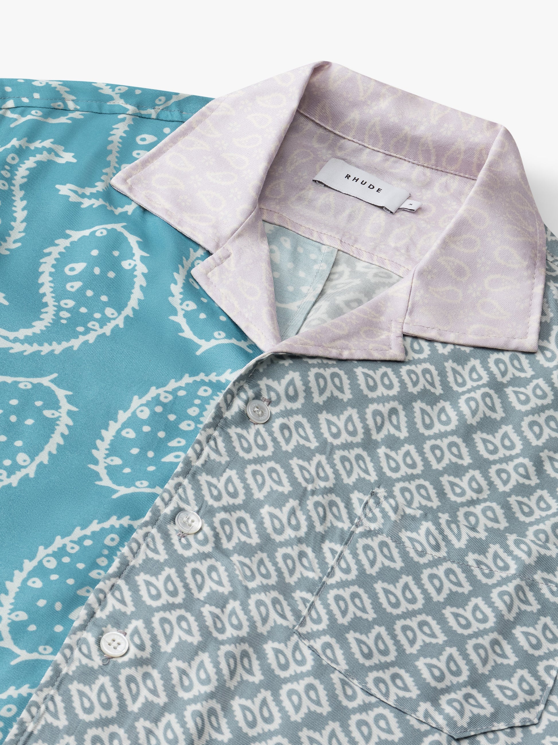 MULTI PAISLEY BUTTON DOWN - 3