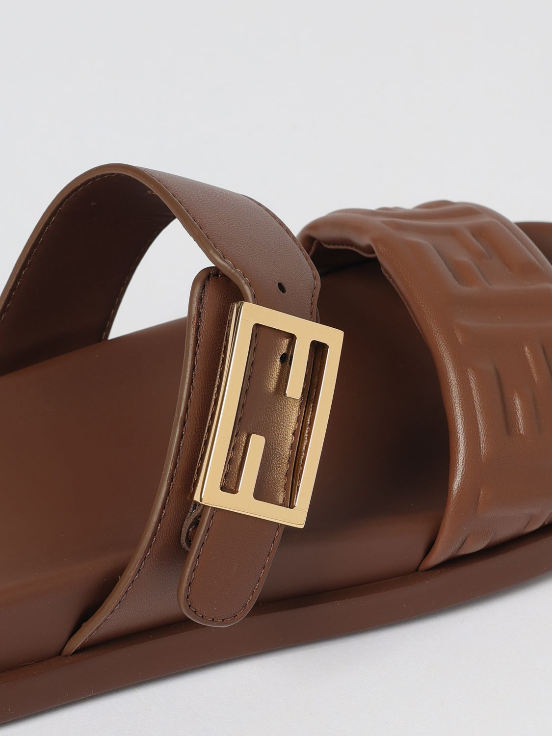 Heeled sandals woman Fendi - 4