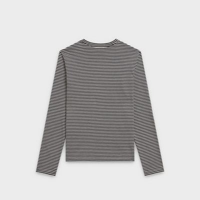 CELINE CELINE T-SHIRT IN STRIPED COTTON outlook