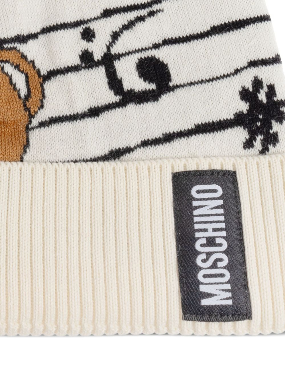teddy-bear musical-note beanie - 3