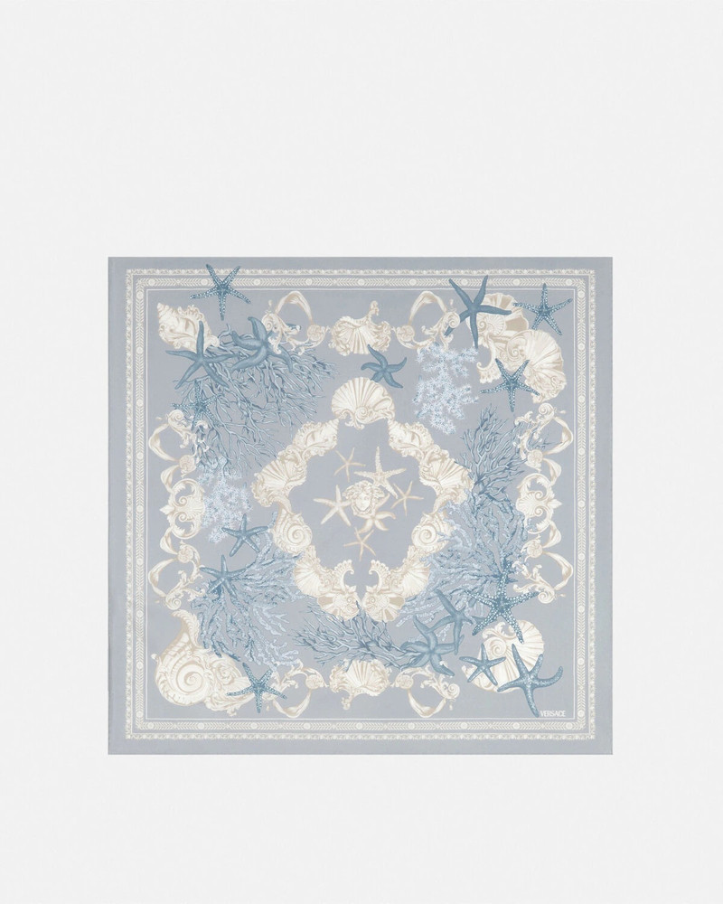 Barocco Sea Silk Foulard 35" 1