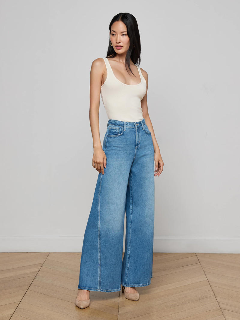 L'AGENCE Beau Wide-Leg Jean outlook