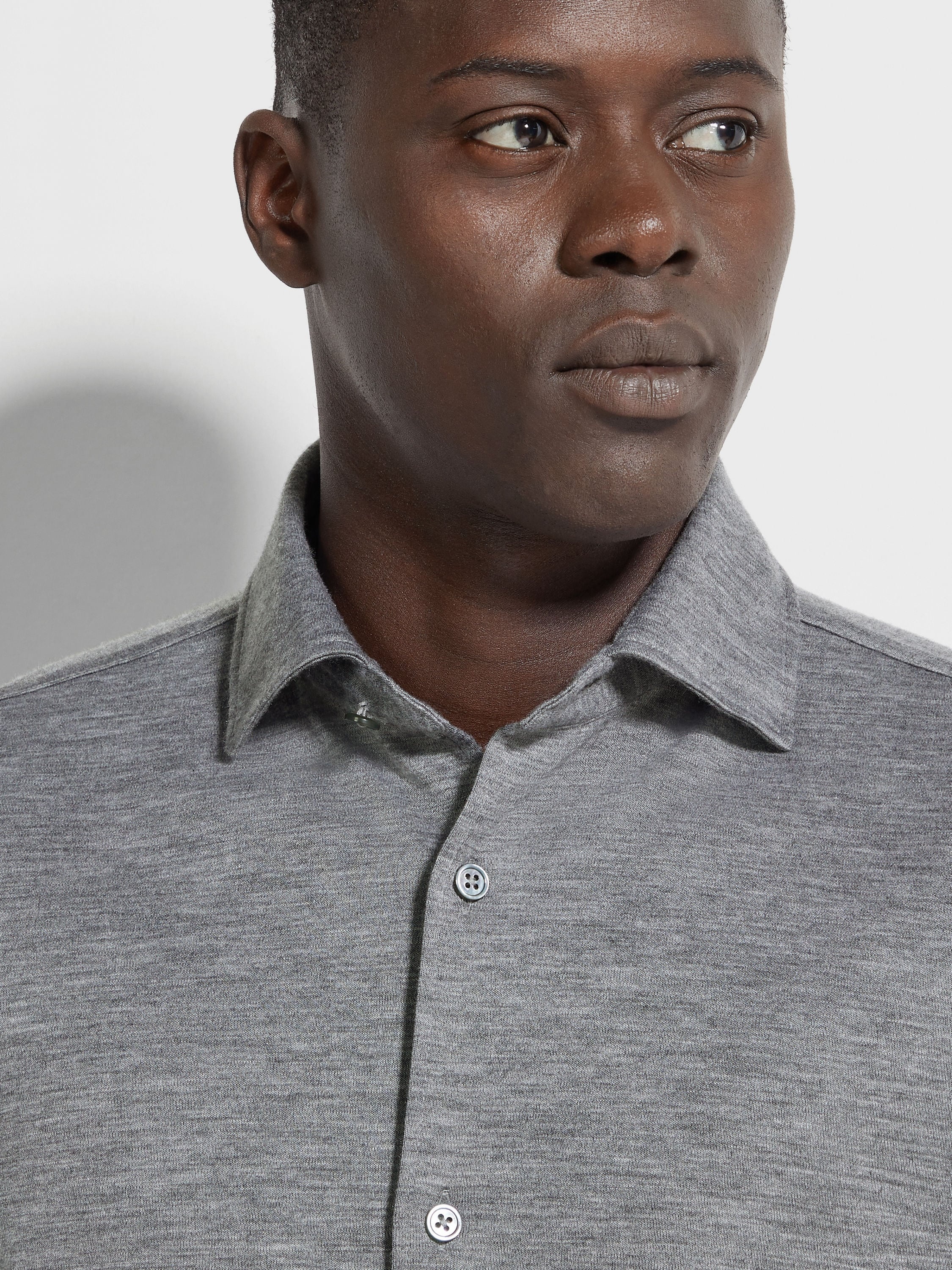 CASHMERE AND SILK SHIRT - 3