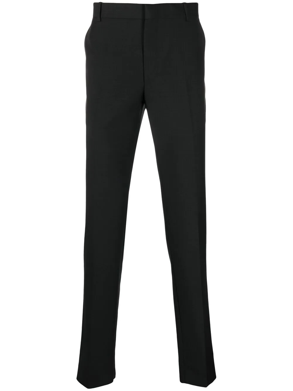 slim-leg tailored trousers - 1