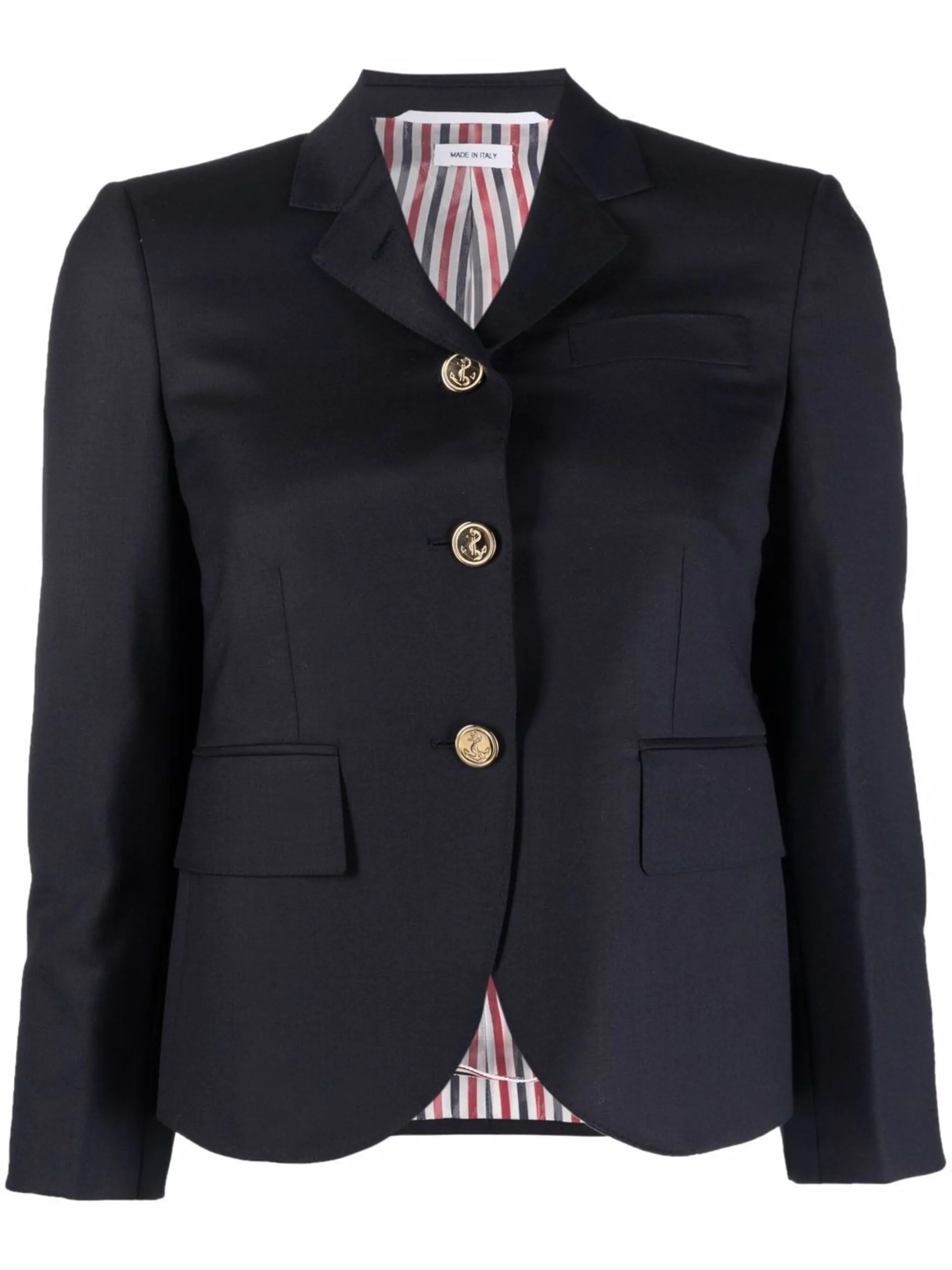 THOM BROWNE Women High Armhole Sport Coat Fit 3 In Super 120’s Twill - 1