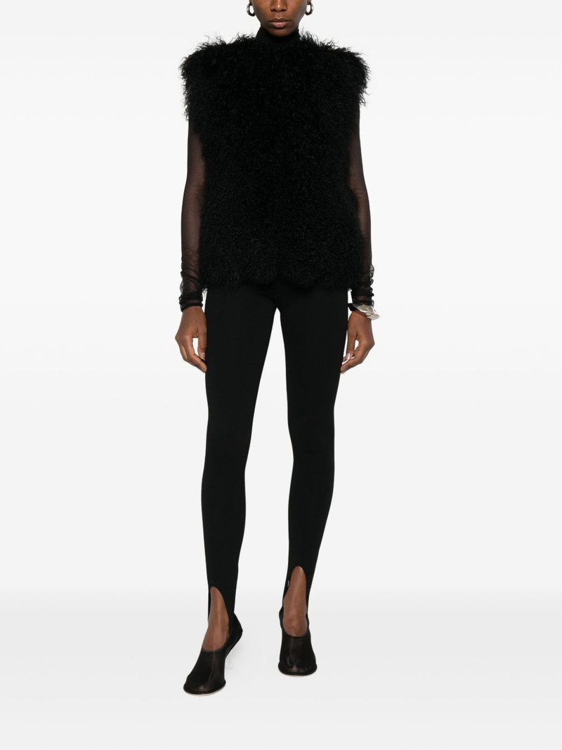 Yves Salomon Yves Salomon Sleeveless Curly-fur Vest outlook