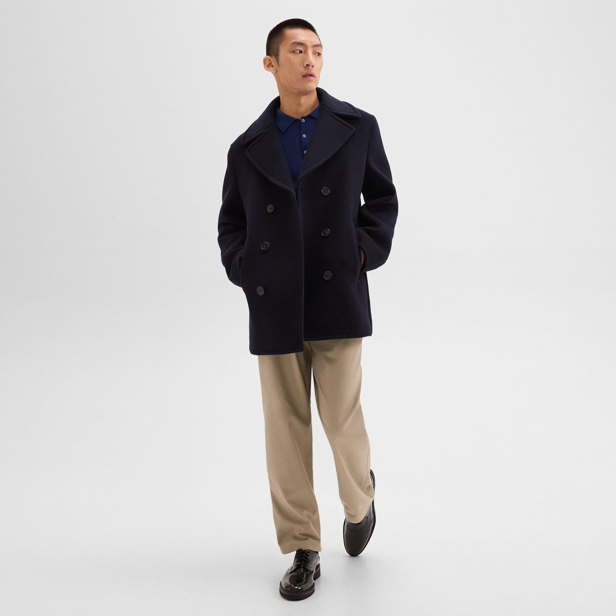 Peacoat in Recycled Wool - 2