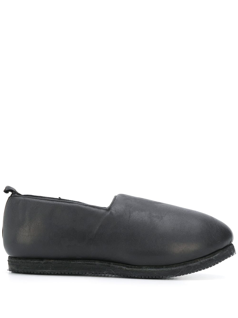 plain chunky-style loafers - 1