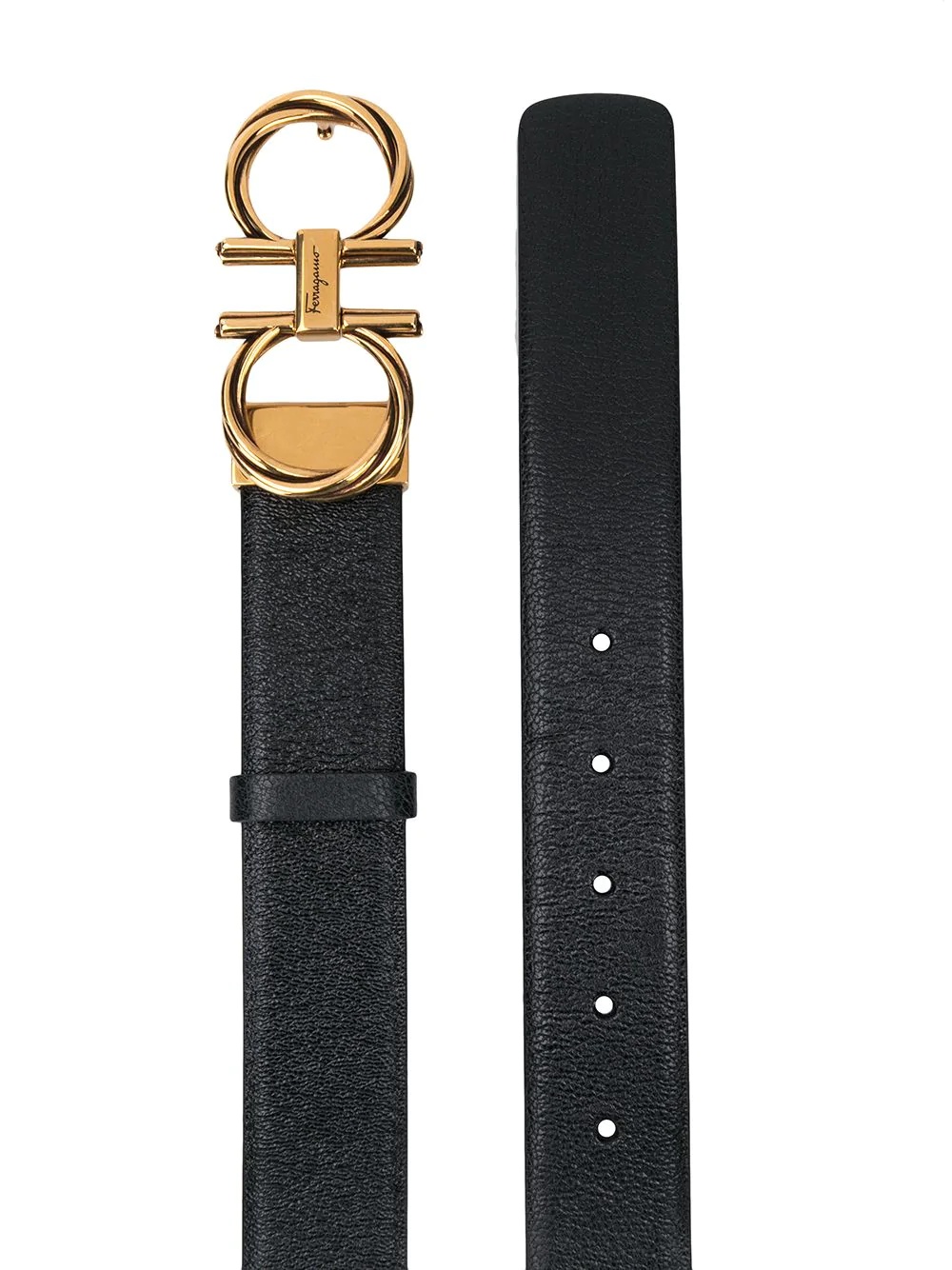 reversible Gancini belt - 2