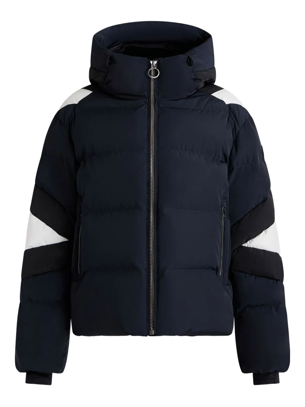 Charloy colourblock hooded ski jacket - 1