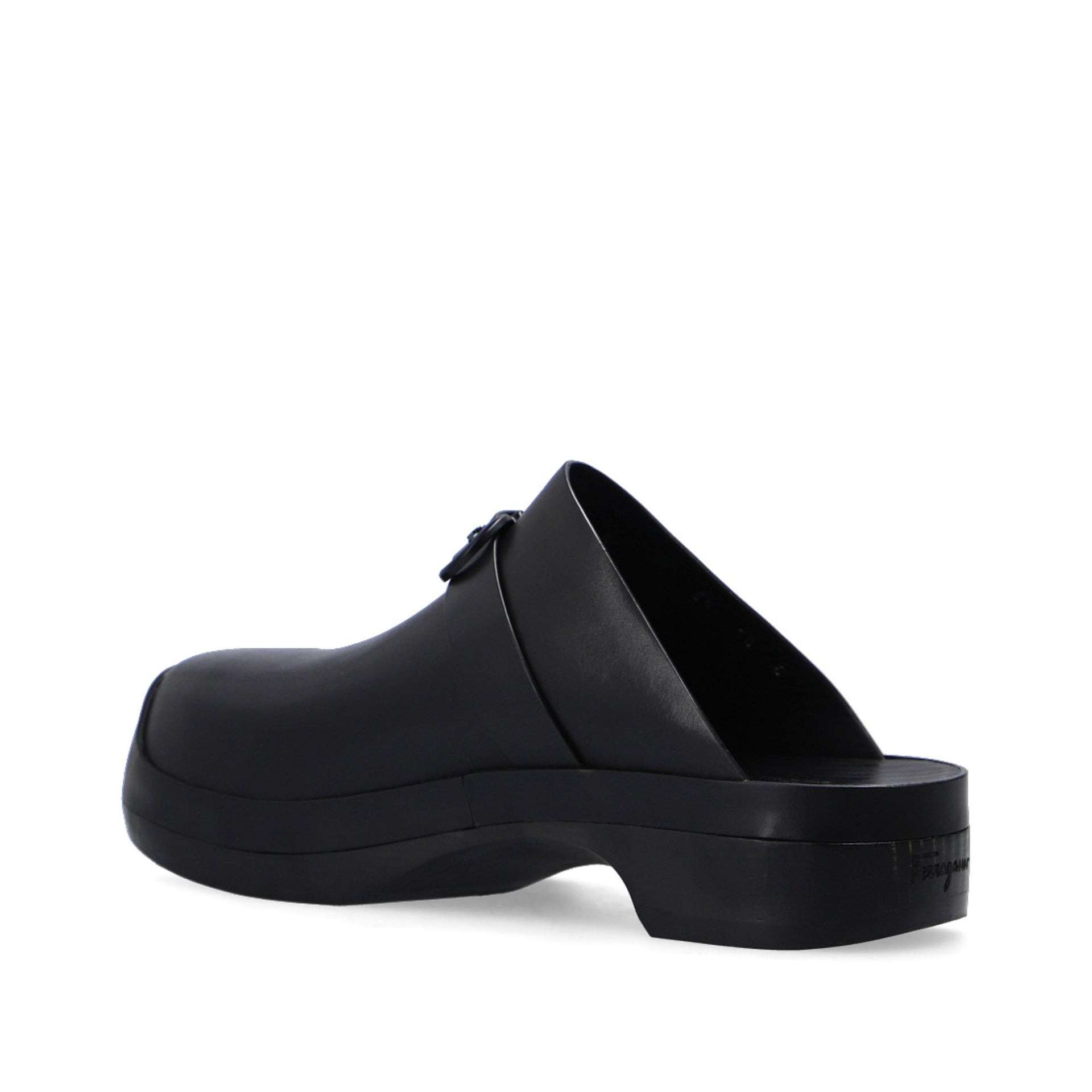 Salvatore Ferragamo Nope Leather Slides Women - 3
