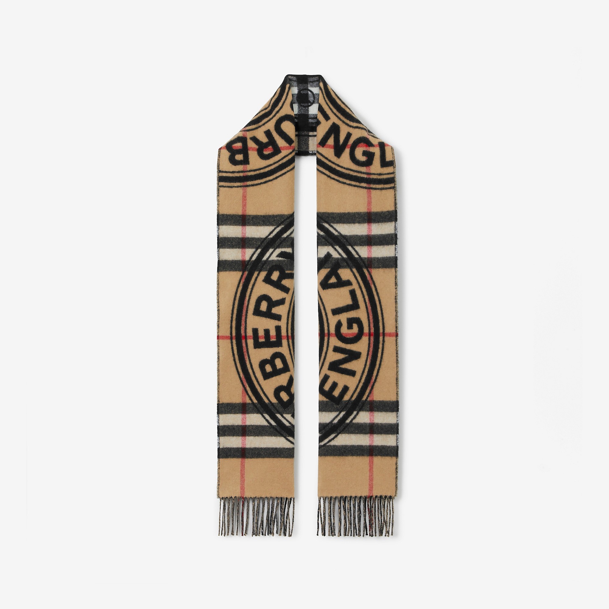 Montage Print Cashmere Scarf - 2