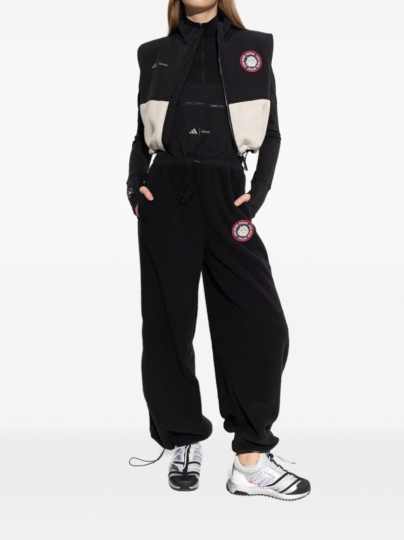 adidas x Moon Boot logo-patch dungarees outlook