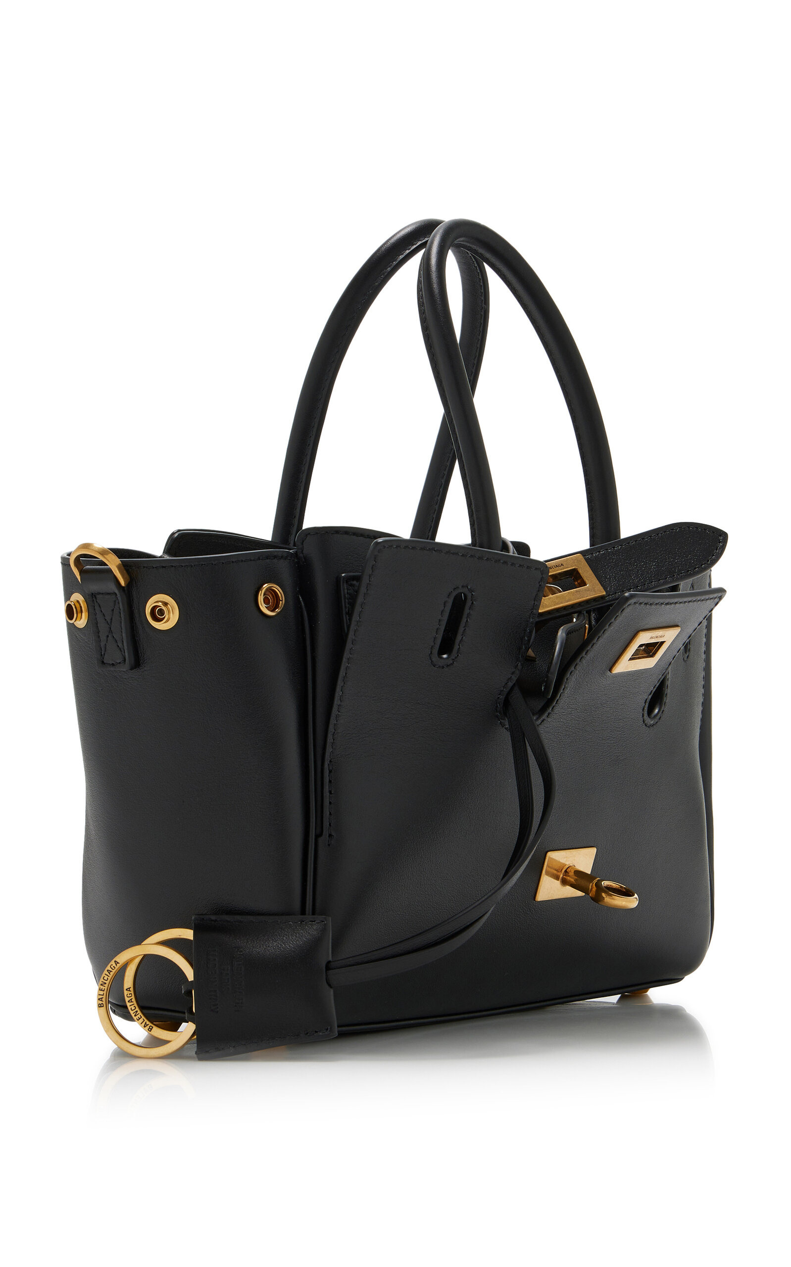Bel Air Mini Leather Carry-All Bag black - 4