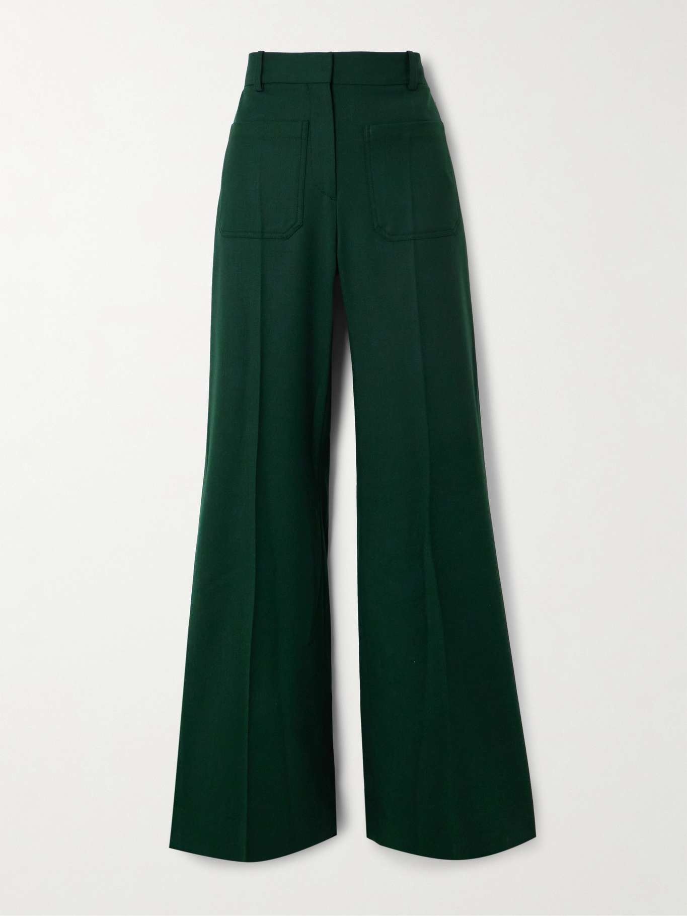 Alina twill flared pants - 1