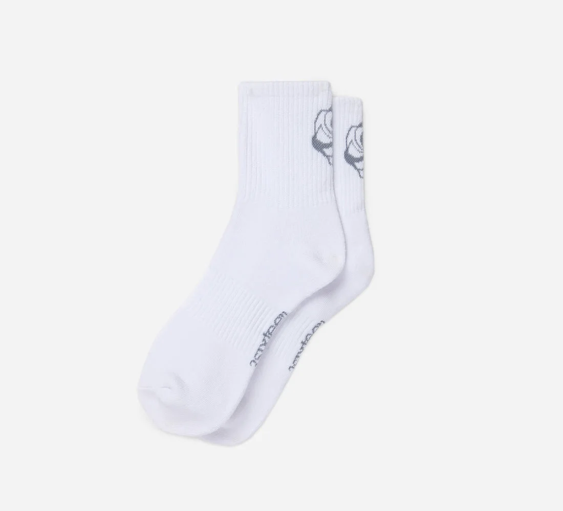 Athletic Quarter Sock - White - 1