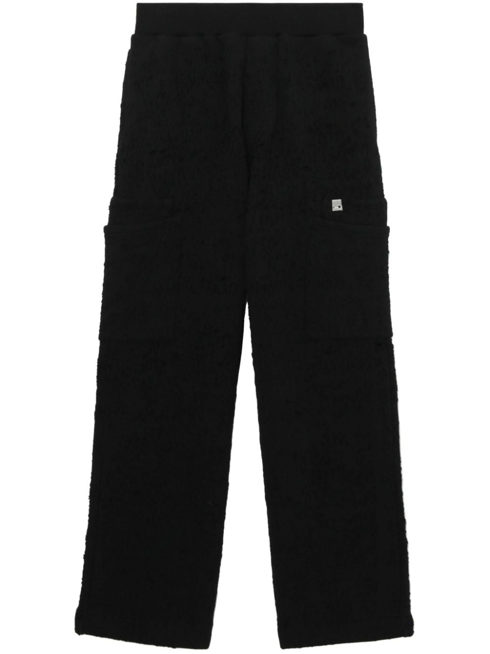 cotton wide-leg trousers - 1