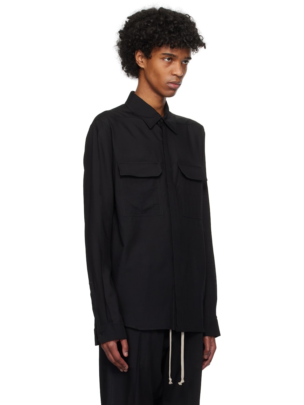Black Hollywood Work Shirt - 2
