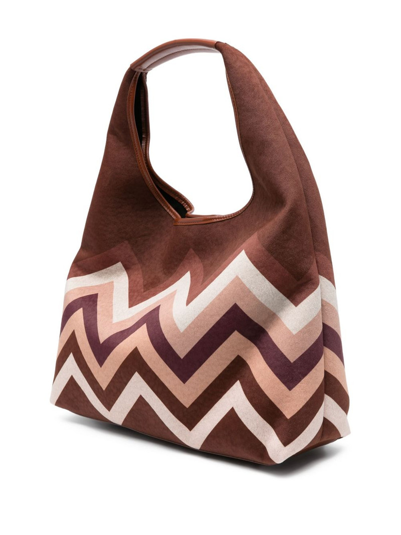 chevron-pattern shoulder bag 3
