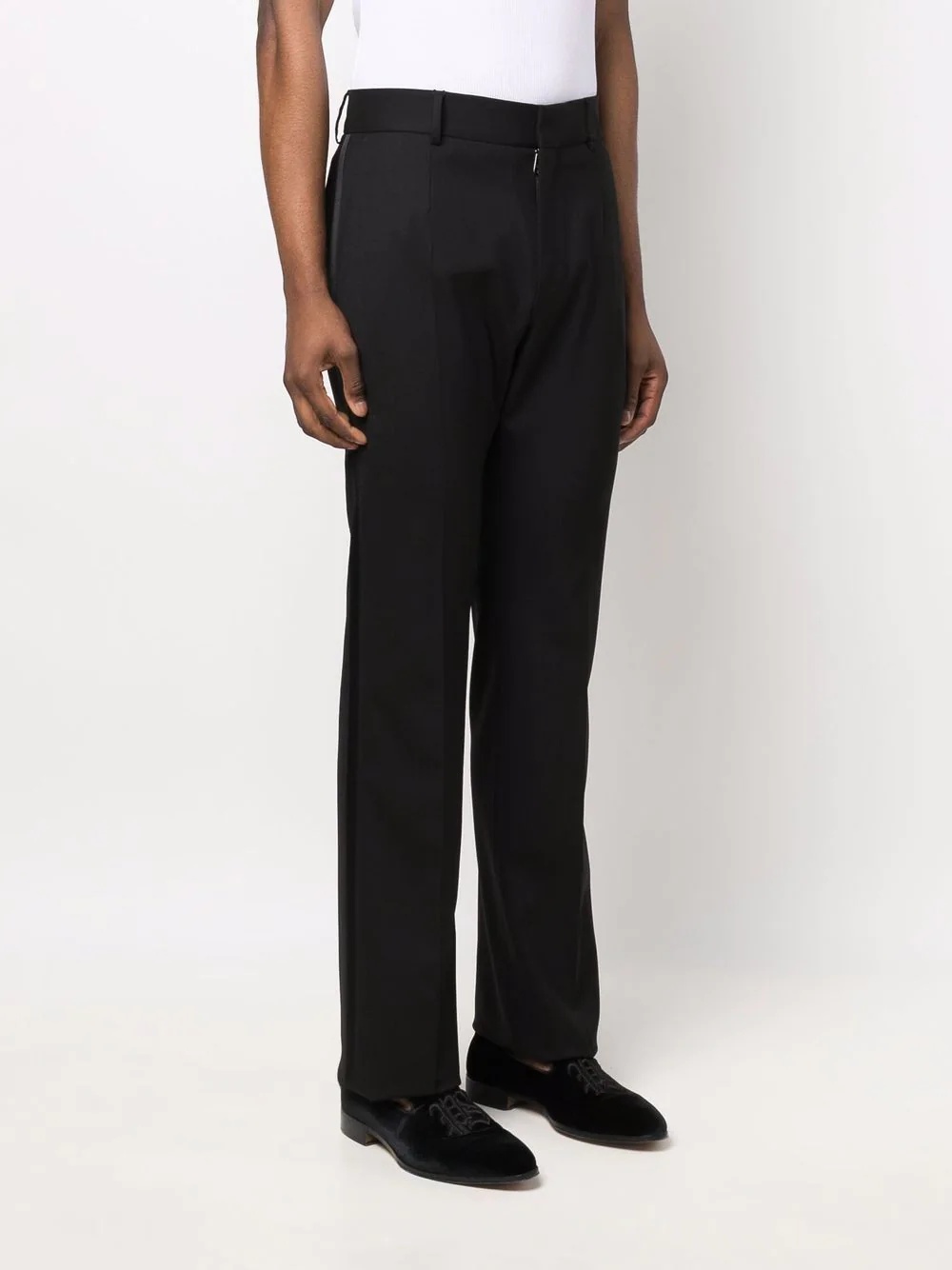 wool suit trousers - 3