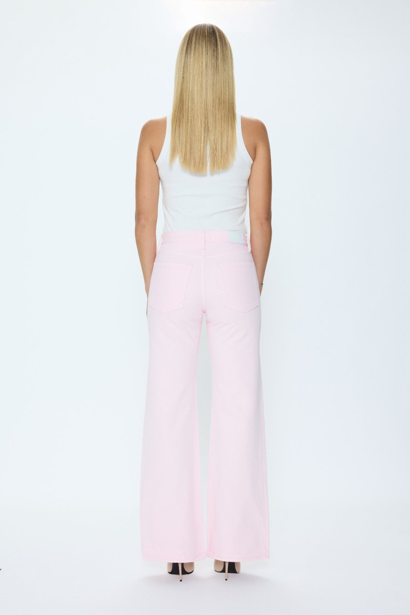 LARSEN RELAXED FLARE JEAN - BLUSH 4
