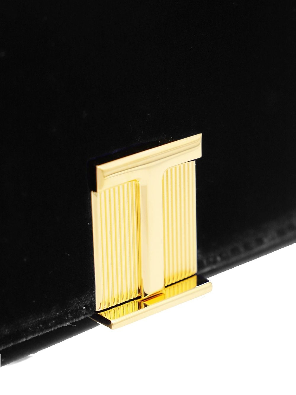 velvet clutch bag - 3