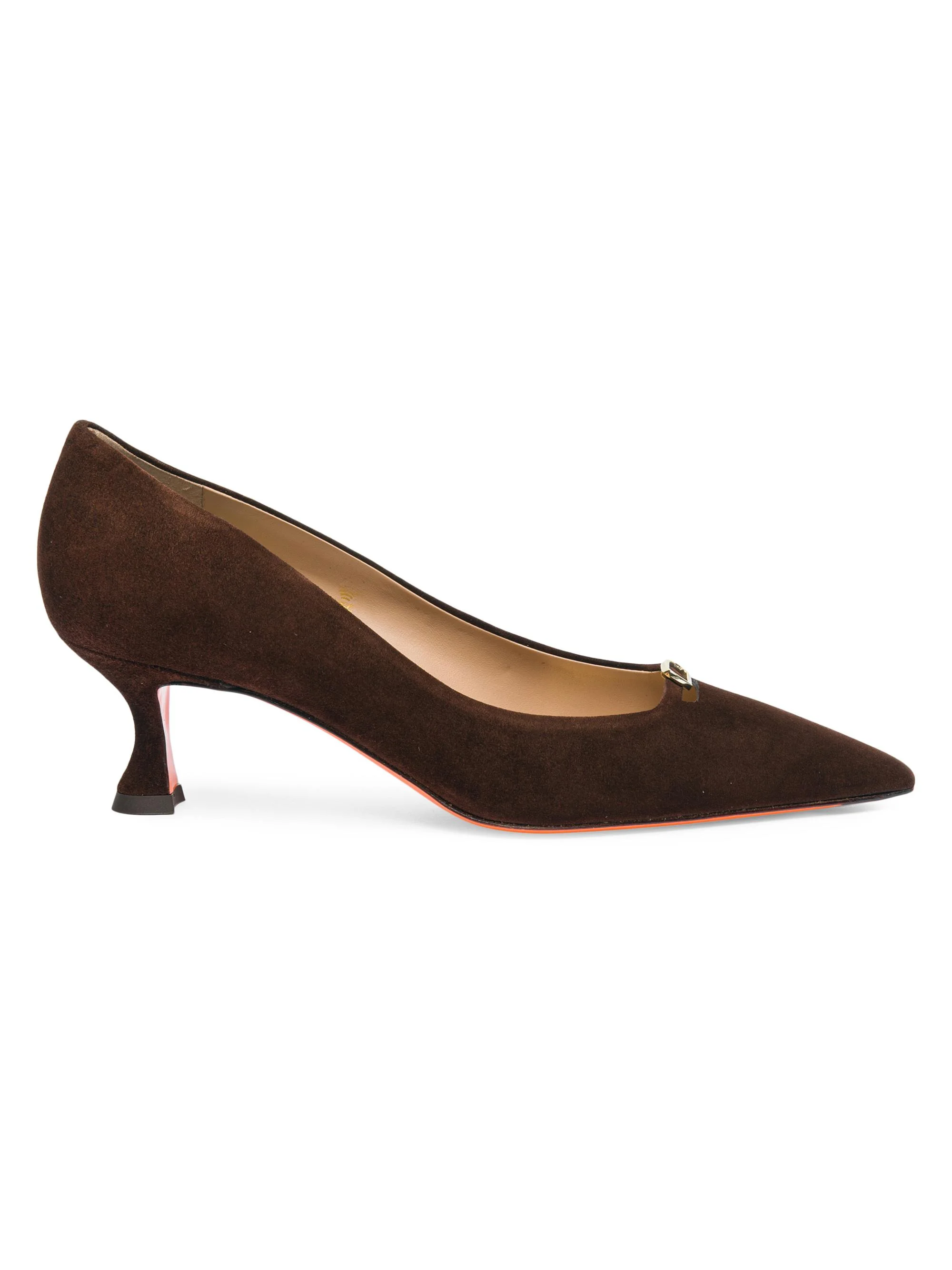Women's Sabine 55MM Suede Pumps - Brown - 1
