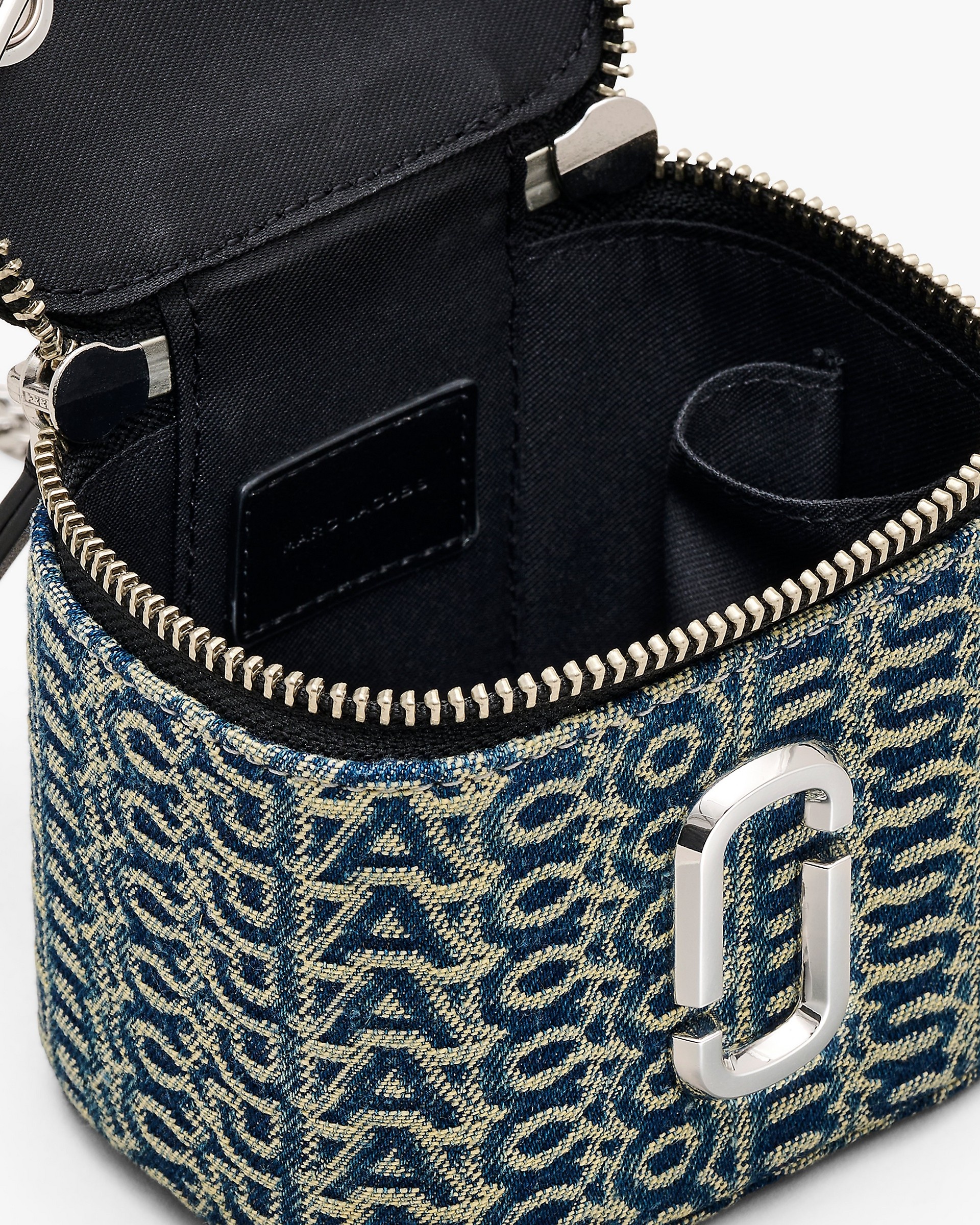 Marc Jacobs THE MONOGRAM DENIM J MARC MINI VANITY BAG