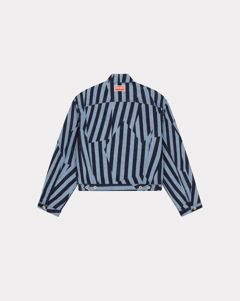 KENZO KENZO Dazzle Stripe trucker jacket outlook