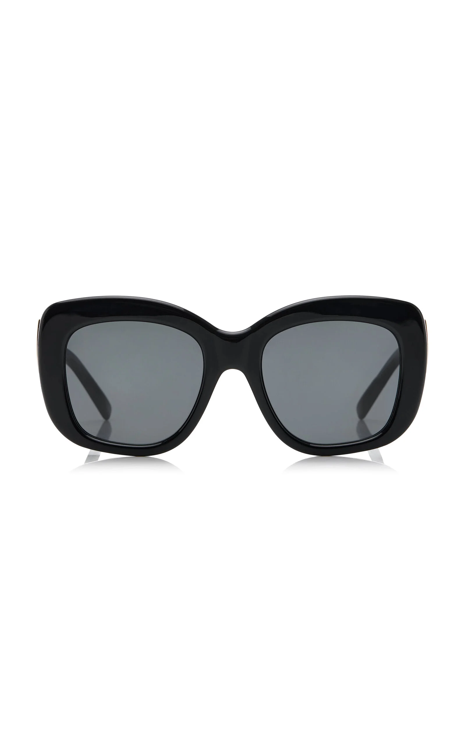 Bold Square-Frame Acetate Sunglasses black - 1
