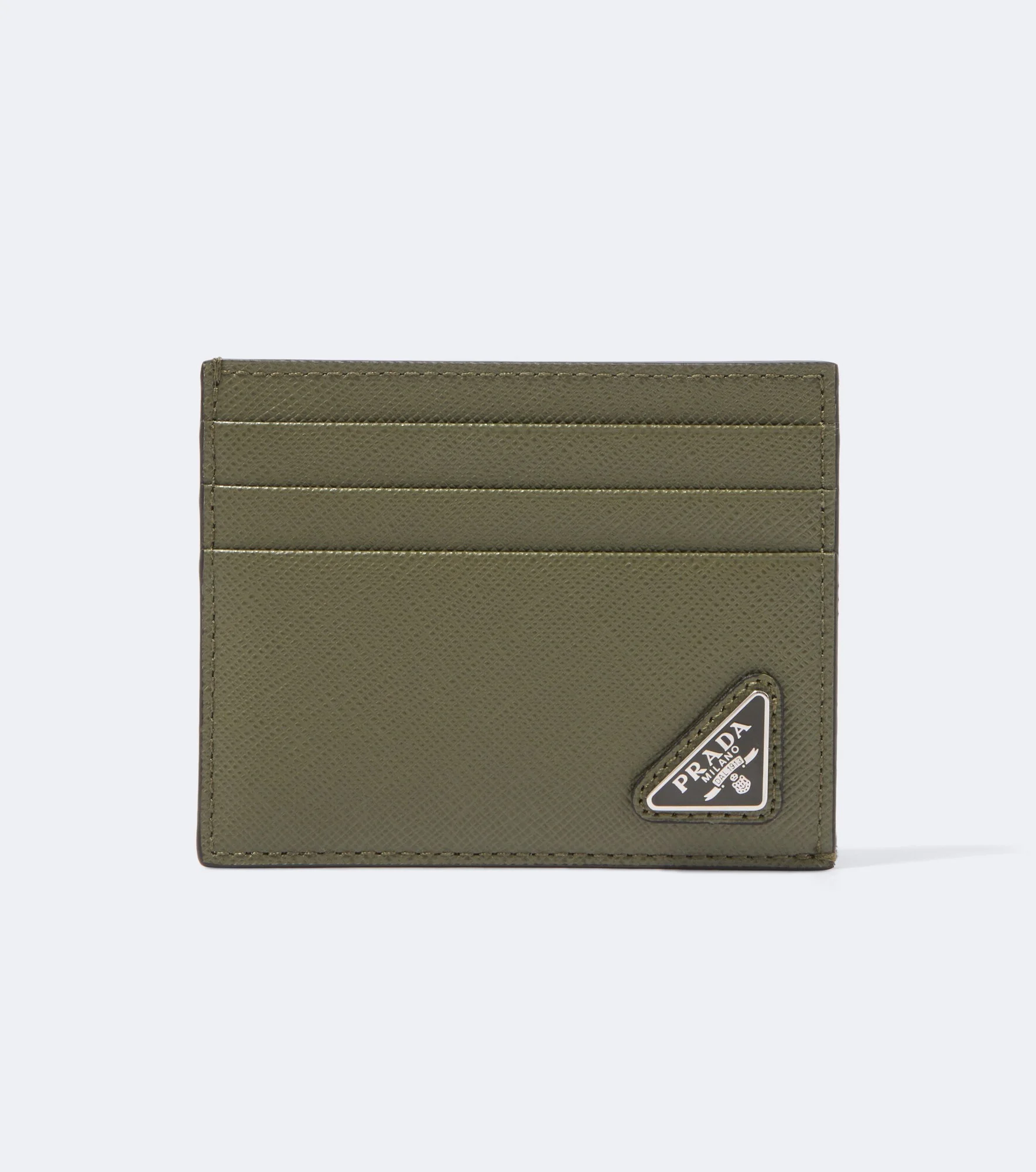 Saffiano leather card holder - 1