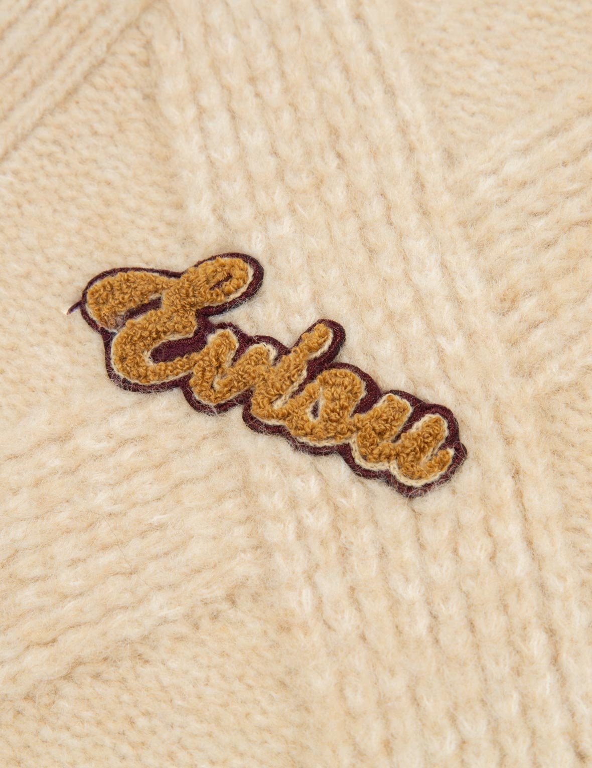 HAND KNIT CABLE CARDIGAN - 7