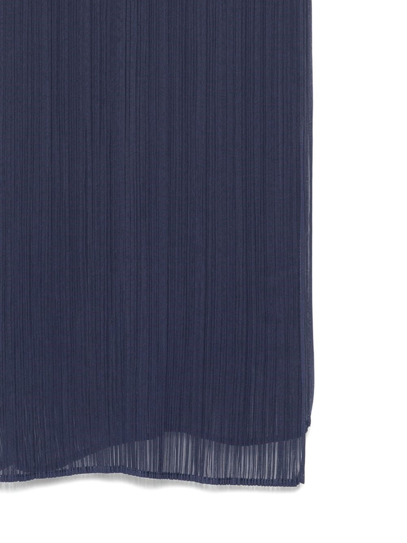Pleats Please Issey Miyake Madame-T pleated stole outlook