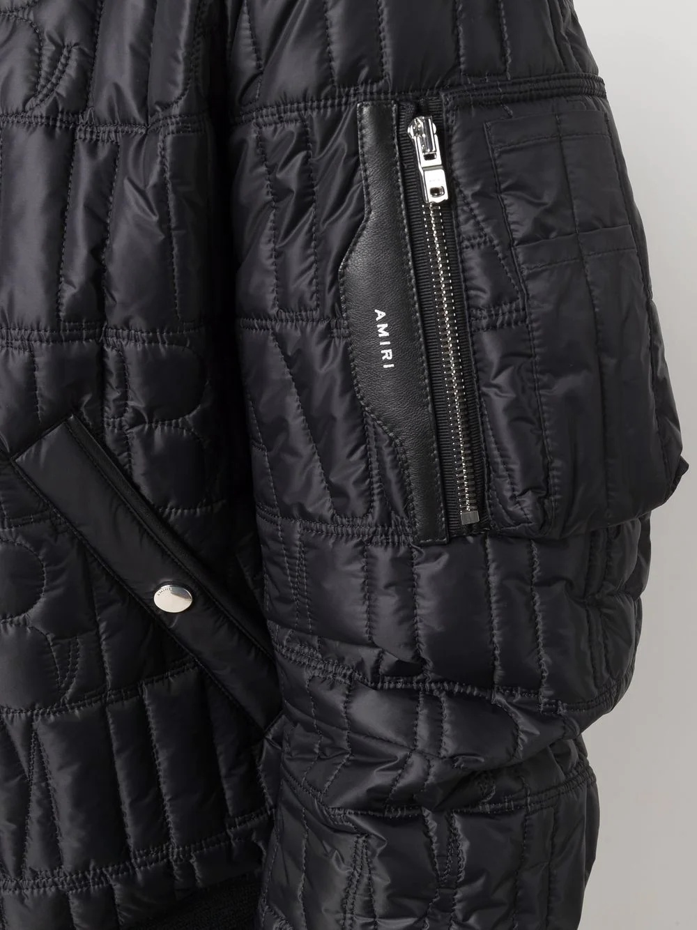 quilted bomber jacket - 5