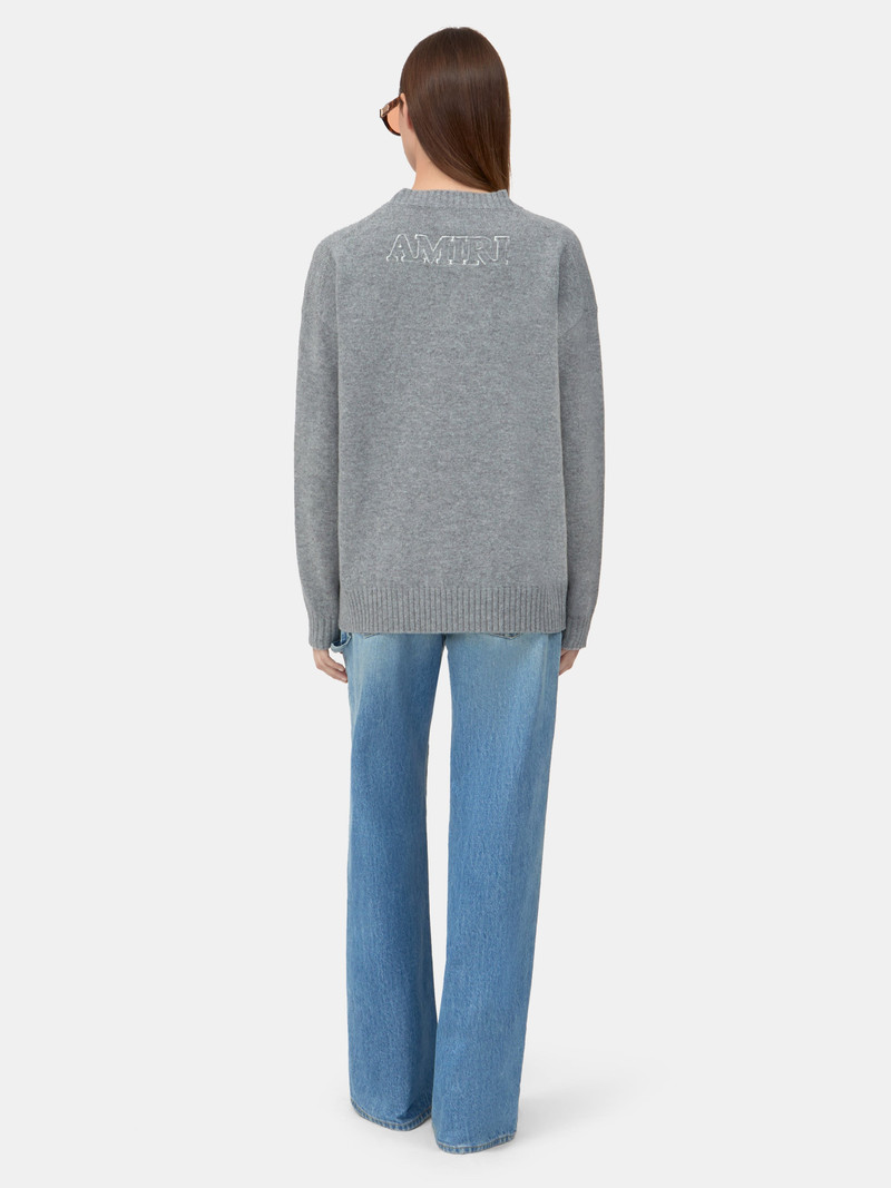 WOMEN'S MA APPLIQUE SWEATER 4