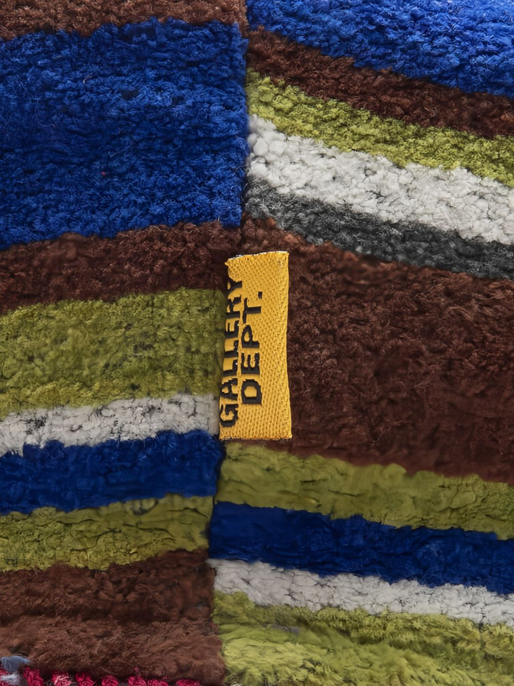 striped terry-cloth bucket hat - 3