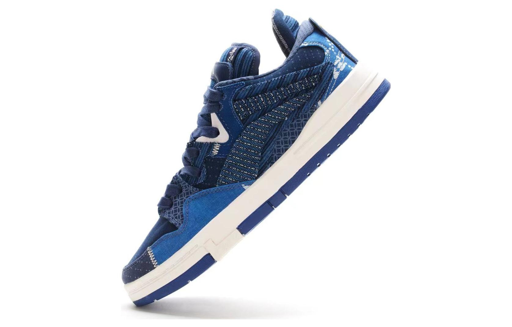 (WMNS) Li-Ning Wave Pro 'Blue White' AECS080-1 - 5