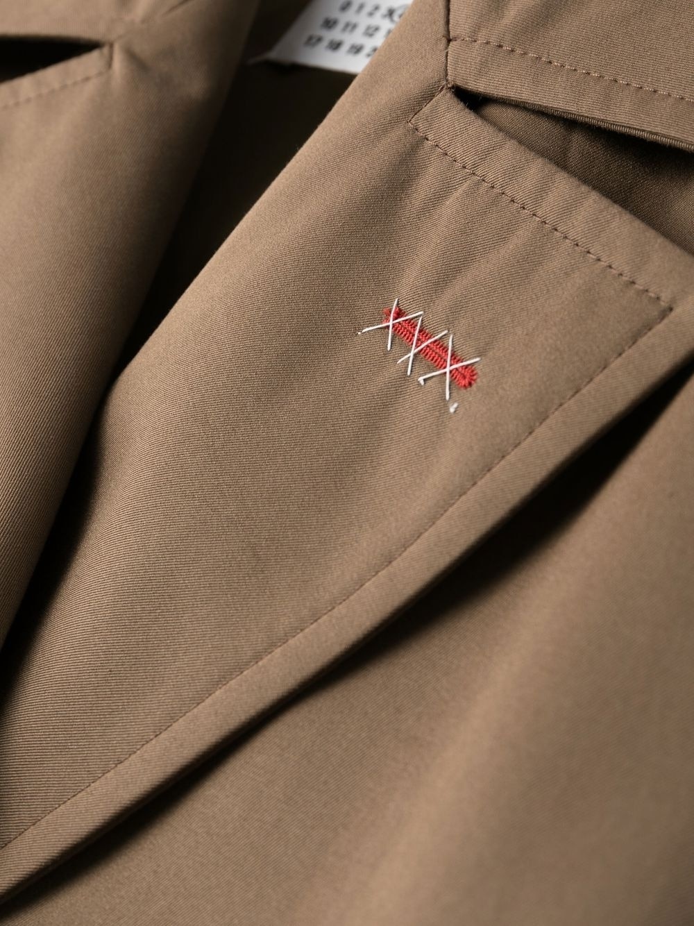 double-breasted trench coat - 7