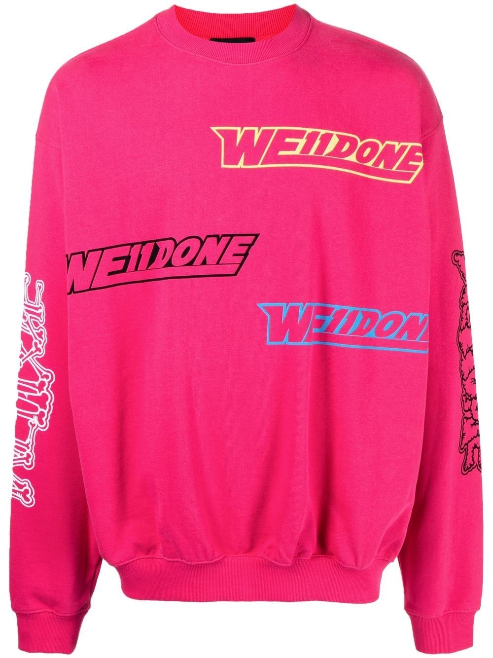 logo-print sweatshirt - 1